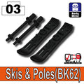 Skis & Poles(BK62)