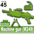 Machine gun (M249)