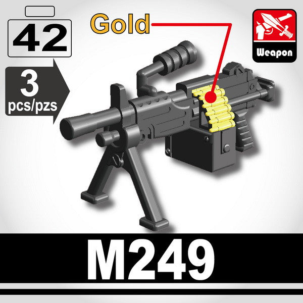 Machine gun (M249)