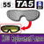TA5(X500 Replacement Lenses)